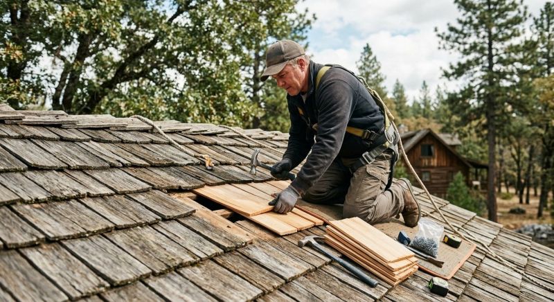 Shake Roof Repair Service