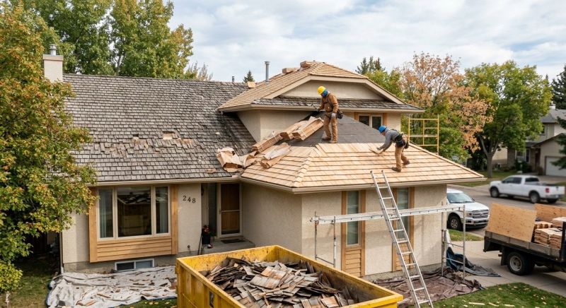 Cedar Roof Replacement in Alexandria, VA