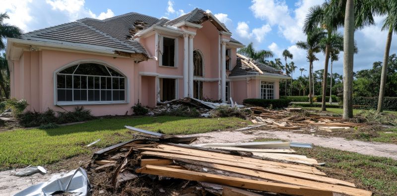 Roof Repair After Storm Or Impact Damage