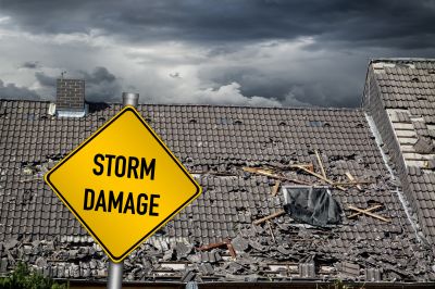Roof Repair After Storm Or Impact Damage